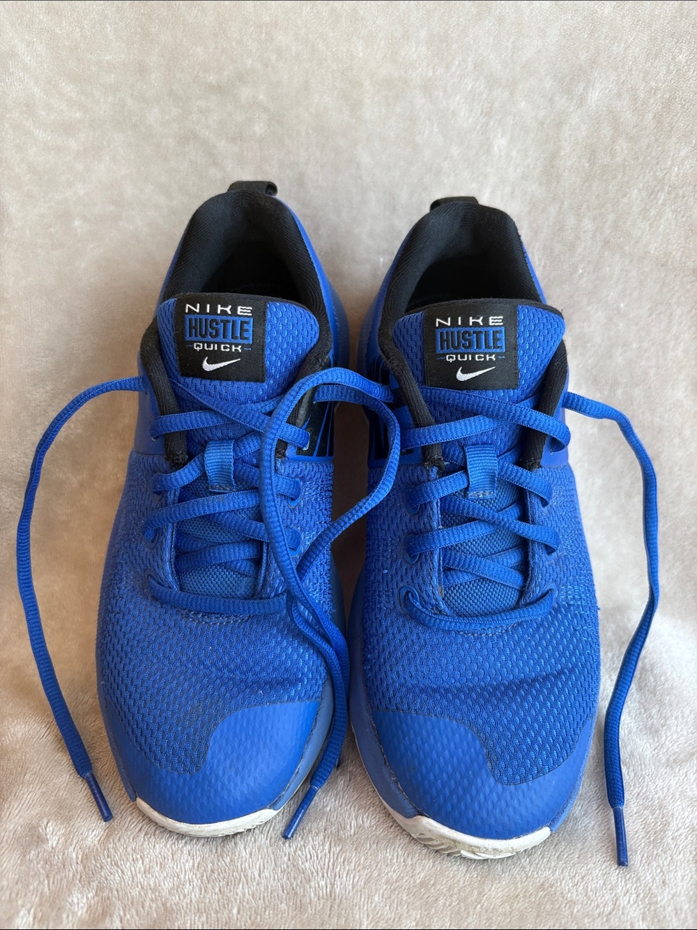 Nike Hustle Quick Kids' Sneakers - Blue and Black